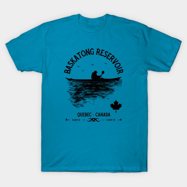 Baskatong Reservoir, Quebec Canada T-Shirt by Kcaand